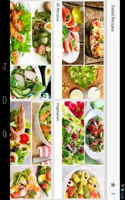 Salad Recipes android App screenshot 2