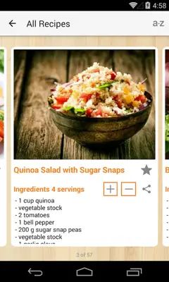 Salad Recipes android App screenshot 6