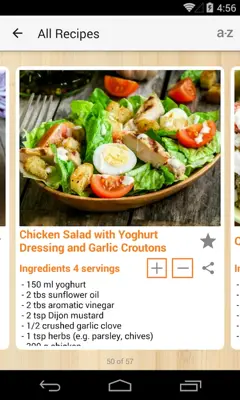 Salad Recipes android App screenshot 8